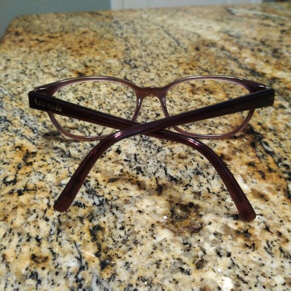 Kate Spade Blakely 0JLG Brown Tortoise Purple Eyeglasses Frames 50-17 135 Women - Picture 3 of 9
